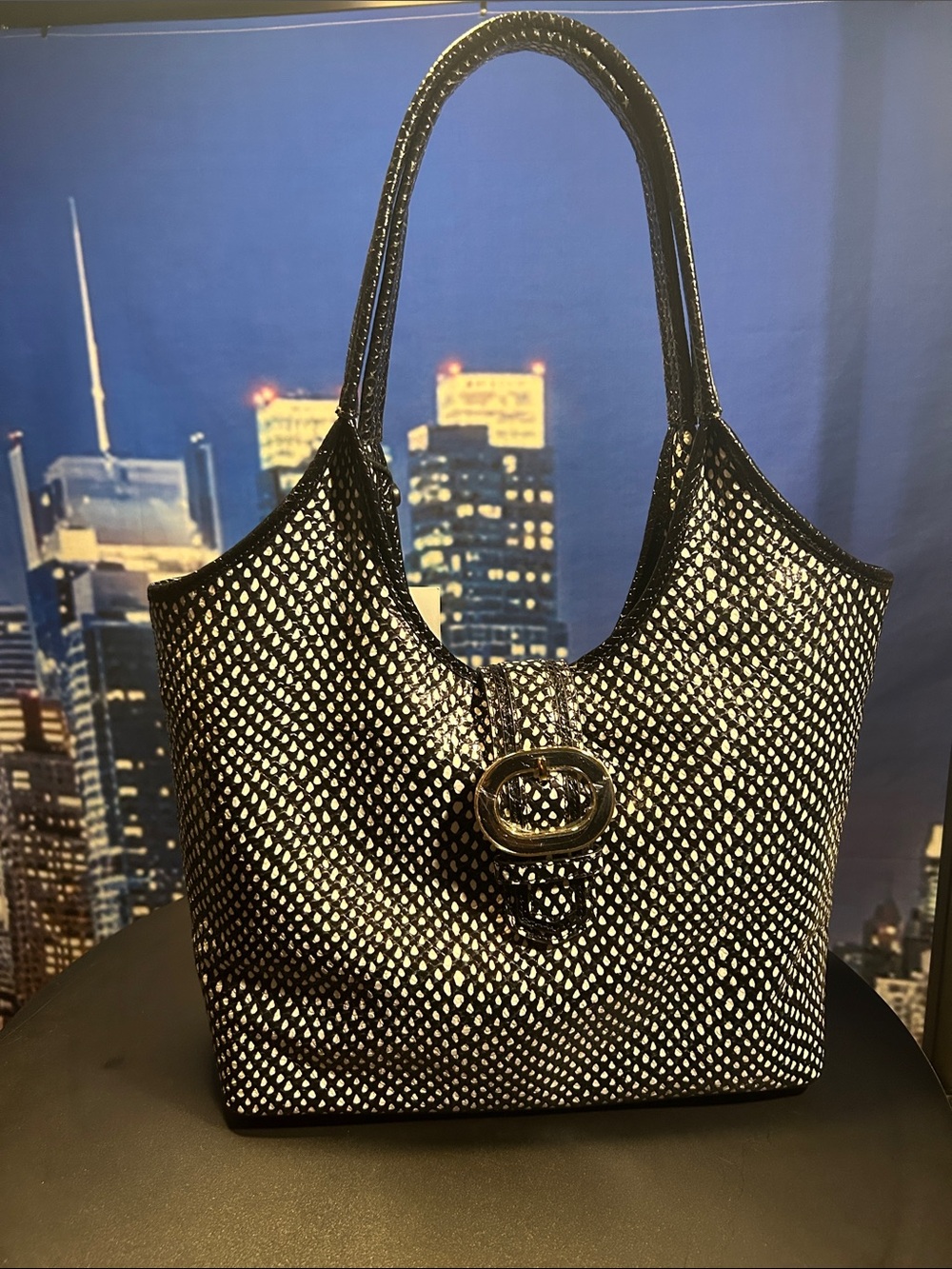 BRAHMIN Melora Everlasting Genuine Leather Bag